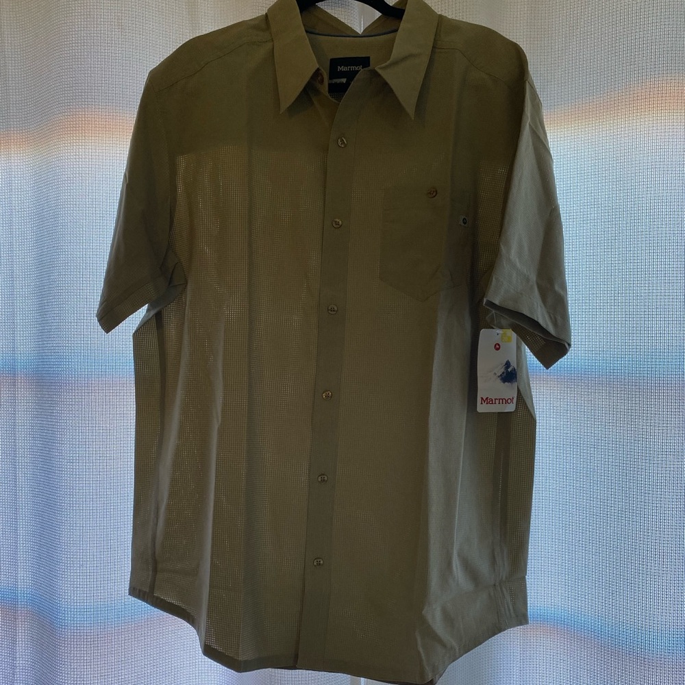 NWT Marmot Tan Windshear SS